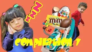 Funny Kids play with Toys and Nursery Rhymes Songs for Children & Babies Collection kinder surprise