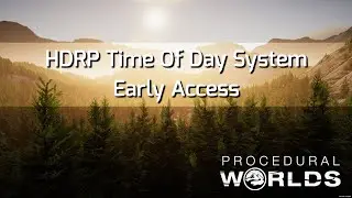 Sneak Peek: HDRP Time Of Day System