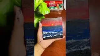 Acrylic Painting for beginners, Full video is in my channel #shorts #acrylicpainting