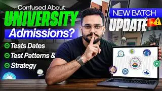 Entry Test Patterns and Deadlines | 2026 Universities Admission Test Dates | NET ECAT MDCAT BCAT