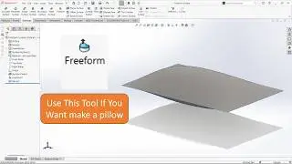 Surfaces Tutorial - Freeform Surface In Solidworks