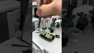 Tiny Annoying Chop Sticks... SPED UP! ! 😫 Hamster sized Sushi