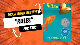"Rules" by Cynthia Lord: Art Lesson & Book Review for Kids!