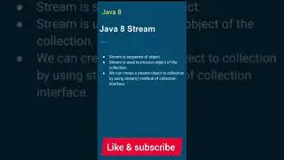 Java Stream API | Java 8 