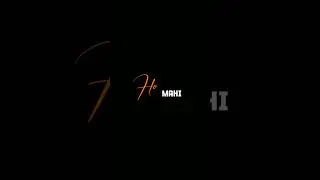 O Mahi Song | Black Screen Status | Lyrics Song | Whatsapp Status #fullscreenstatus #lyricvideo