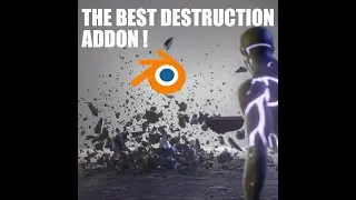 THE BEST ADDON FOR CINEMATIC DESTRUCTIONS VFX SCENE IN BLENDER!