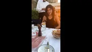 Kylie Jenner with her children and friends in Italy