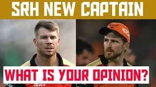 SRH New Captain 2021 |  Kane Williamson replaces David Warner as new SRH captain | IPL2021 