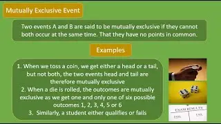 Mutually Exclusive Events, Equally Likely Events and Exhaustive Event |Basic Concept Probability| #2