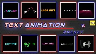 Top 30🔥Alight Motion Text Animation Presets |AlightMotion Preset Download Free 30 text presets| (7)