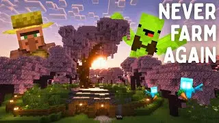 This crop farm has EVERYTHING!!! - Full Tutorial