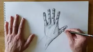 Draw a hand accurately and in proportion