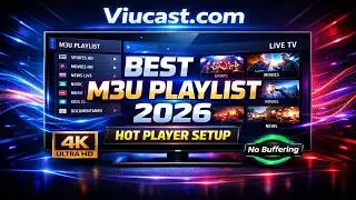 M3U Playlist 2026 for Hot Player | Watch Live TV in HD & 4K
