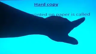 Difference between Hard Copy & Soft Copy