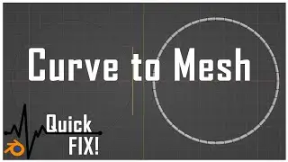 Create Mesh From Curve/Blender Tutorial