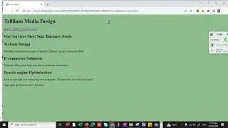 Adding Internal Style Sheet in Visual Studio Code