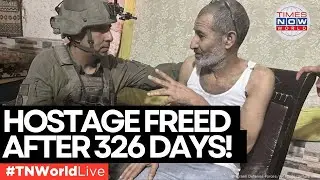 LIVE News | Hostage Freed from Hamas’ Underground Tunnel After 326 Days: Farhan Alkadi Returns Home!