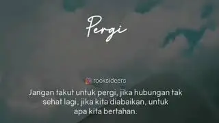 VIDEO STORY WA kata kata bijak || status wa PERGI terbaru 30 detik