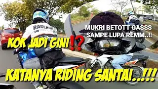 KATANYA RIDING SANTAI !! MALAH SPIDING NGGA KARUAN ‼️