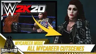 WWE 2K20: All MyCareer Mode Cutscenes 
