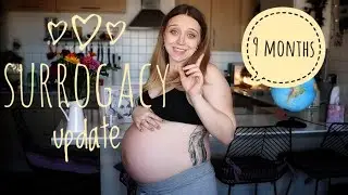 Surrogate bump update | 36 weeks pregnant | Big baby scare