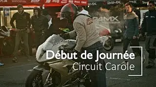 Une matinée au circuit moto Carole