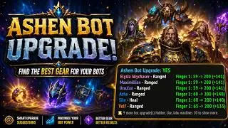 Ashen Bot Upgrade Add-On - WoW Private Server WOTLK #worldofwarcraft #wowclassic