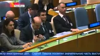 Речь Порошенко в ООН не смог выслушать Виталий Чуркин