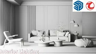 Thea Render For SketchUp | 001 Realistic Interior Soft Shadow Lighting