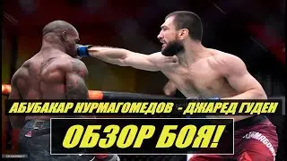 НАВЁЛ СУЕТУ!Абубакар НУРМАГОМЕДОВ – Джаред ГУДЕН ОБЗОР БОЯ|IШикарный поединок Нурмагомедова - Гудена