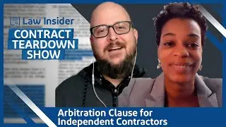 Arbitration Clause for Independent Contractors
