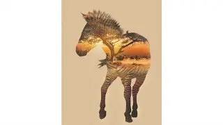 Double exposure zerba - Photoshop Manipulation #5