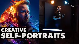 Creative Headshots At Home | Shooting Self-Portraits In A Small Space