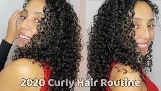 CURLY HAIR ROUTINE 2020 *3B/3C*