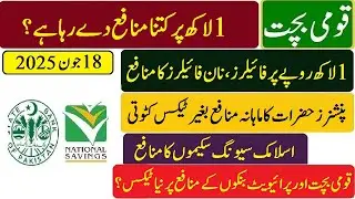 Qaumi Bachat Savings Accounts New Profit Rates and Tax Deduction | قومی بچت 1 لاکھ پر منافع