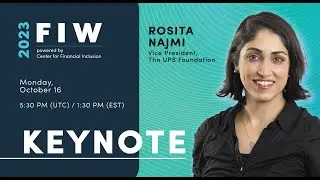 Keynote Speaker: Rosita Najmi