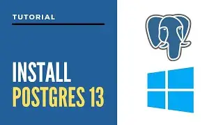 How To INSTALL PostgreSQL 13 On Windows 10 64 Bit