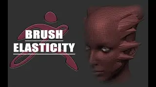 【ZBrush 2022】【memo】BRUSH: ELASTICITY