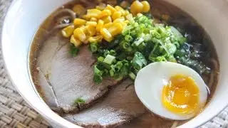 Miso Ramen Recipe - Japanese Cooking 101