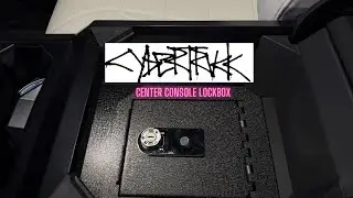 Cybertruck Center Console Lockbox