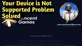 Pubg Error Your Device is Not Supported at Them Moment Problem Solved
