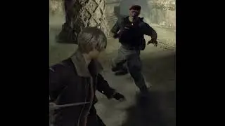 Resident evil 4 Krauser's new death scene (short)