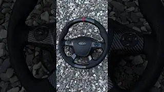 Общивка руля форд фокус 3 своими руками!