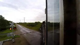 Train Ride - Running in the Rain