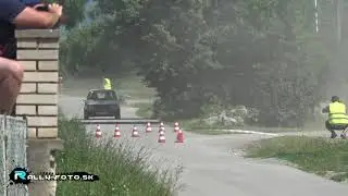 Slalom race Mokrance 2019  O.Šaláta & L.Durová  Škoda 105R