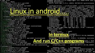 Run C/C++ program in Android || Termux [Tuitorial]