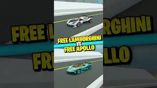 🔥FREE APOLLO VS FREE LAMBORGHINI VISION GT IN CAR DEALERSHIP TYCOON #summervibes #shorts #viralshort