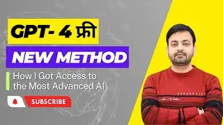 ChatGPT 4 Free: How I Got Access to the Most Advanced AI Ever (Hindi) 2023 | @technovedant