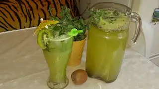 Вкусный, а главное - полезный ЛИМОНАД из КИВИ🍹