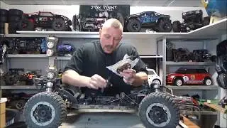 LOSI DBXL-E 8s AFTER A BIG JUMPING SESSION